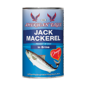 AMERICAN EAGLE JACK MACKEREL IN BRINE  3491